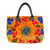 Indian Cotton Tote Shoulder Embroidery Suzani Handbag Woman Beach Boho Bag  jk35