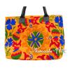 Indian Cotton Tote Shoulder Embroidery Suzani Handbag Woman Beach Boho Bag  jk35