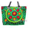 Indian Cotton Tote Suzani Art Embroidery Handbag Woman Shoulder Beach Boho Bag _