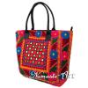 Indian Cotton Tote Shoulder Embroidery Suzani Handbag Woman Beach Boho Bag  jk33