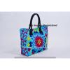 Indian Suzani Embroidery Woman Cotton Handbag Tote Shoulder Bag Boho Beach Bag