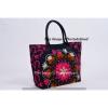 Boho Indian Suzani Floral Embroidery Handbag Tote Beach Bag Woman Shoulder Bag