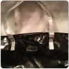 JIMMY CHOO PARFUMS BLACK HANDBAG BEACH TRAVEL GYM TOTE BAG