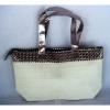 Straw  LADY&#039;S Beach Bag-Handbag + Purse NEW