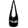 9 BAG SLING SHOULDER YOUNG BOHEMIAN BEACH HOBO CROSSBODY PARTY PICNIC BLACK TRIP