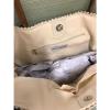 NWT Women&#039;s &#034;Straw Studios&#034; Beige and Navy Blue Tote/Beach Bag