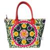 Indian Cotton Embroidery Suzani Tote Shoulder Handbag Woman Beach Boho Bag  jk14