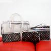 Clear Transparent Summer Beach Bag 4 in 1 Set