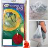 Mesh Tote Net Shopping Beach Gym Sports Bag Drawstring Purse Grocery Laundry !