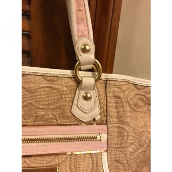 Coach Poppy Straw Tote Bag 16706 $298 #3 image