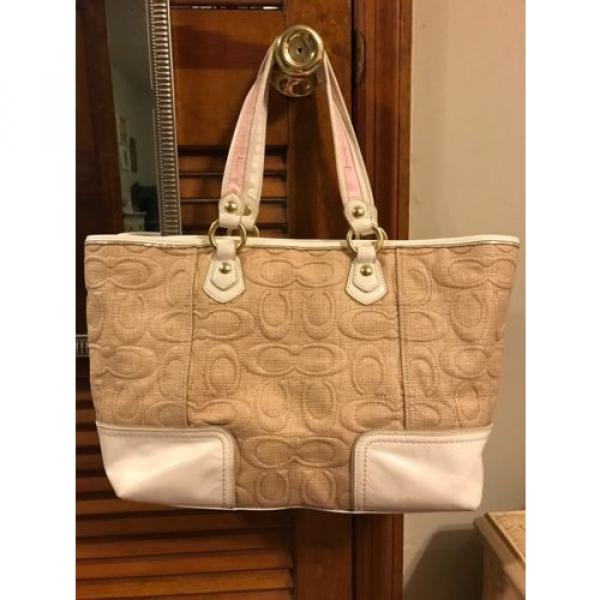 Coach Poppy Straw Tote Bag 16706 $298 #5 image