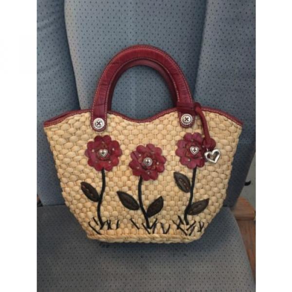 Brighton Straw Spring Bag Beautiful Won&#039;t Last! #1 image