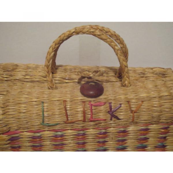 Lucky Brand straw tote bag #1 image