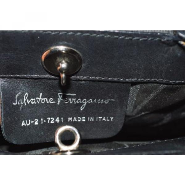 Salvatore Ferragamo Vara Straw Mini Bag #5 image