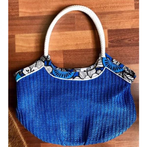 Vera Bradley Straw Bag EUC #1 image