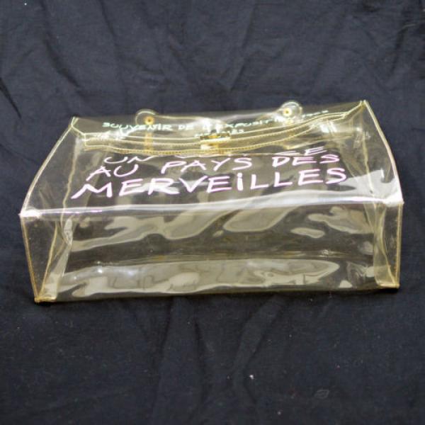 Authentic HERMES KELLY VINYL Beach Hand Bag SOUVENIR DE L&#039;EXPOSITION 1997 V10690 #3 image