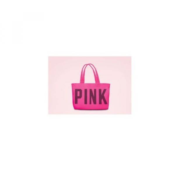 Victoria&#039;s Secret PINK Shopper / Tote / Beach Bag *Nw/oT* Pink Jersey Print Logo #5 image