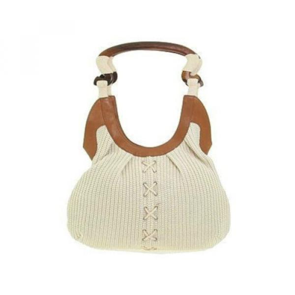 NWT UGG &#034;Vintage Beach&#034; Crochet Bag Purse Handbag Cream or Black #1 image