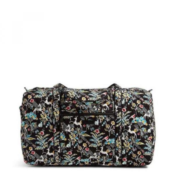 NWT $85 VERA BRADLEY Winter Palace LARGE DUFFEL TRAVEL BEACH CARRY ON BAG 15460 #3 image