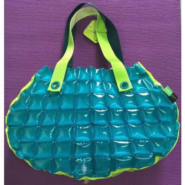 PVC Bag Inflate Green Blue shopping Beach Women Gift Party Day Night Time #4 image