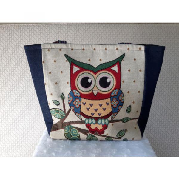 The Owls Canvas Tote Bag, Shoulder Handbag, Travel Bag, Shopping Bag, Beach Bag #1 image