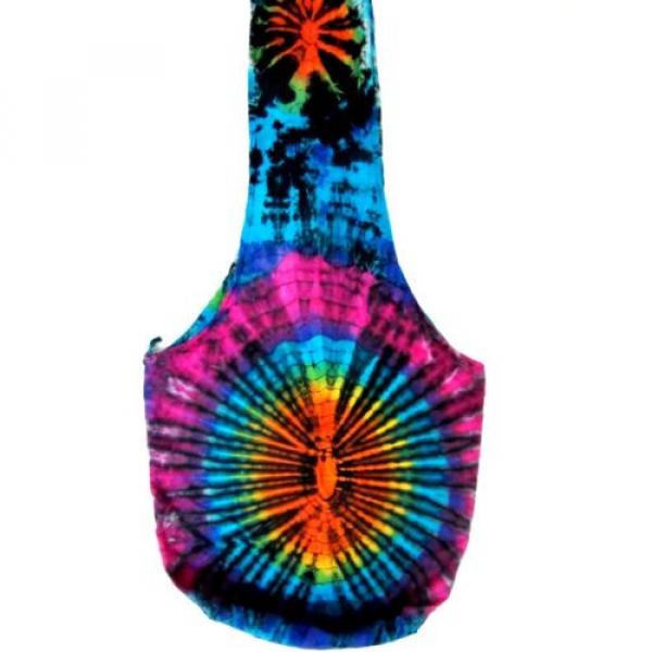 RK 09 BAG SLING BOHO HOBO TIE DYE SHOULDER BEACH HANDMADE MEN LARGE ADVENTURE #5 image