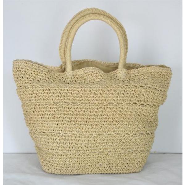 Faded Glory Straw Beach Bag #2 image