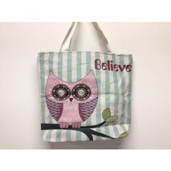 Women&#039;s Canvas Shopping Bag Owls Canvas Tote Bag Shoulder Canvas Bag,beach Bag #5 image