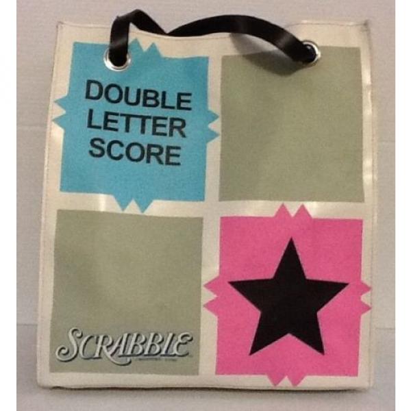 New With Tag Scrabble Brand Crossword Game Tote Bag Weekend Bag Beach / Pool Bag #2 image