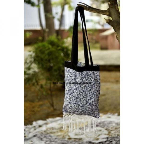 Indian Bags Women Ethnic Tote Bag Towel Beach Bag Cotton Shoulder Bag Hippie Bag #1 image