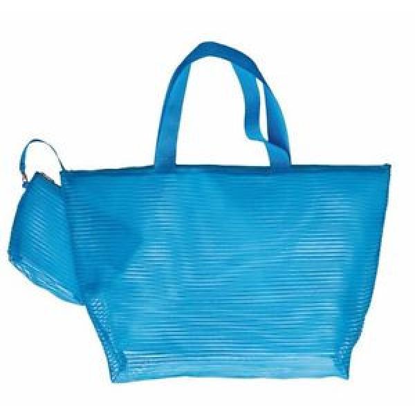 Cappelli Straworld Turquoise Mesh Bag Beach Travel  Shopping Cruise Work Large #1 image