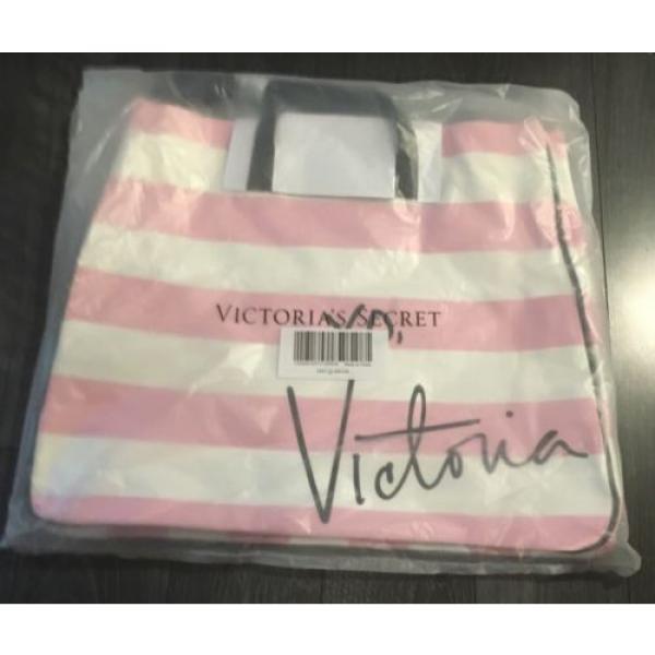 Victorias Secret Striped Beach Tote Bag 2016 #2 image