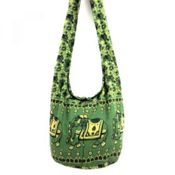 SMALL BEACH ELEPHANT HOBO SHOULDER BAG MESSENGER HMONG CROSSBODY THAI ADVENTURE #2 image