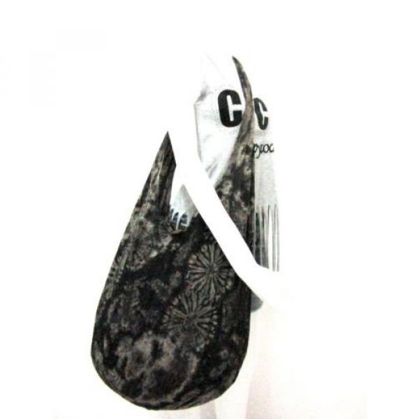 W/34 SHOULDER BAG BLACK BEACH TIE DYE HOBO UNIQUE YOGA PURSE BOHEMIAN CROSS BODY #4 image