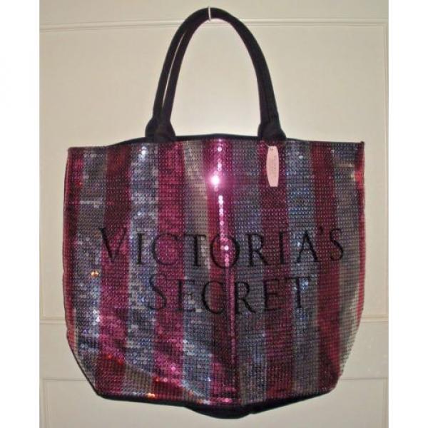 Victoria&#039;s Secret Limited Edition Sequin Beach Travel Tote Bag NWT #1 image