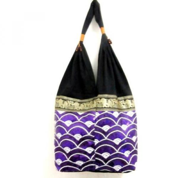 THAI SUMMER BEACH BAG SHOULDER HOBO HMONG TRIP BOHO GYPSY GIFT ELEPHANT WOMEN OP #3 image