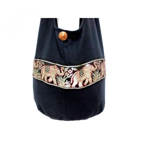 NICE HOBO BEACH SHOULDER BAG SLING HIPPIE MESSENGER ELEPHANT THAI  LARGE SUMMER #2 image