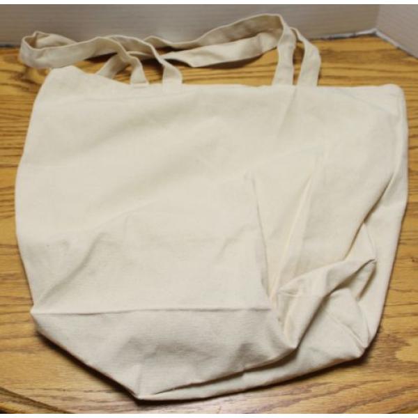 SNORKEL BOB&#039;S HAWAII WHITE COTTON CANVAS SHOPPING/BEACH BAG IN VERY GOOD COND #2 image