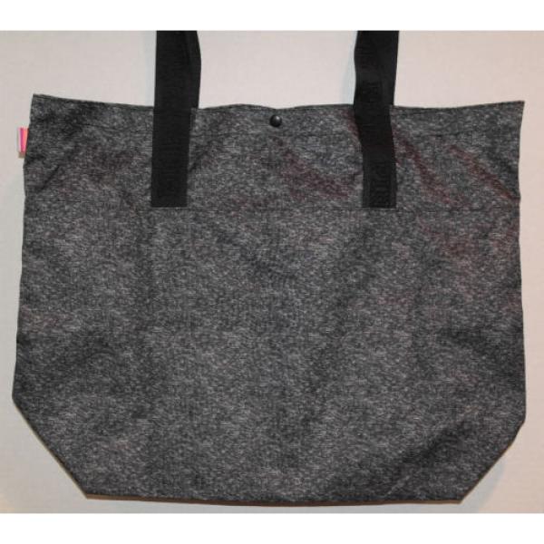 Victoria&#039;s Secret PINK Tote / Gym Bag / Beach Bag *N w/o T* Snap *Marl Grey* #2 image