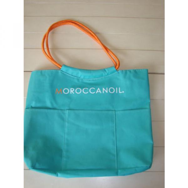 Moroccanoil Large Aqua Beach &amp; Tote Bag For Women Set of 2 *Limited Edition* NEW #2 image