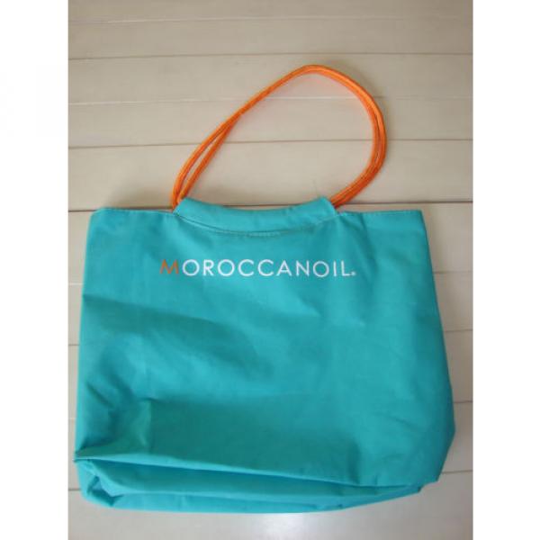 Moroccanoil Large Aqua Beach &amp; Tote Bag For Women Set of 2 *Limited Edition* NEW #3 image