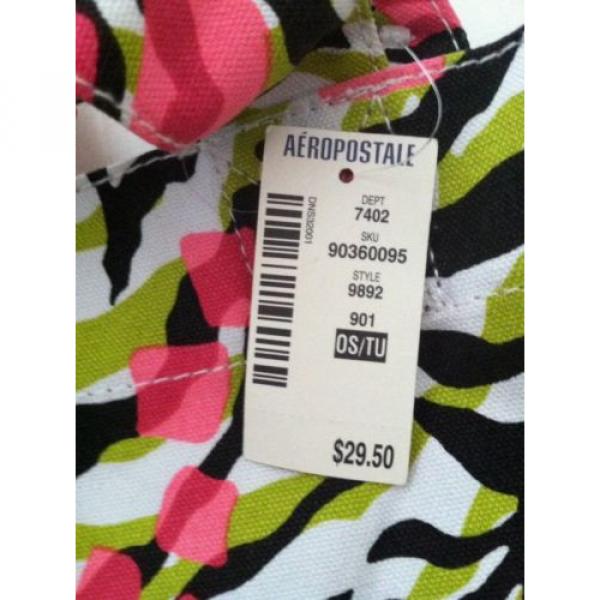 NWT Aeropostale Women Tote Shopping School Beach Bag Handbag #4 image