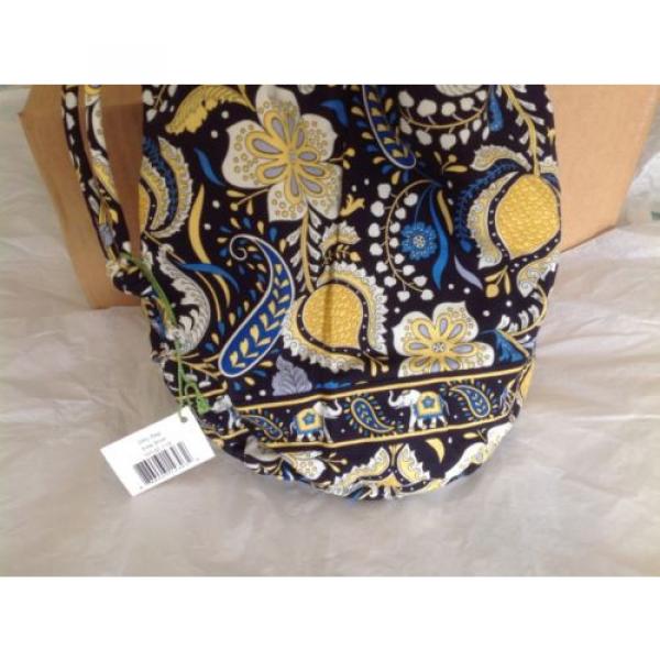 Vera Bradley *Ditty Bag* Lunch Sack Travel Beach Shoes New~ Ellie Blue #1 image