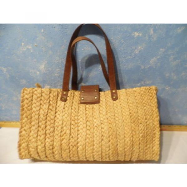 Sun &amp; Sand Rattan /Wicker Beach Bag #5 image