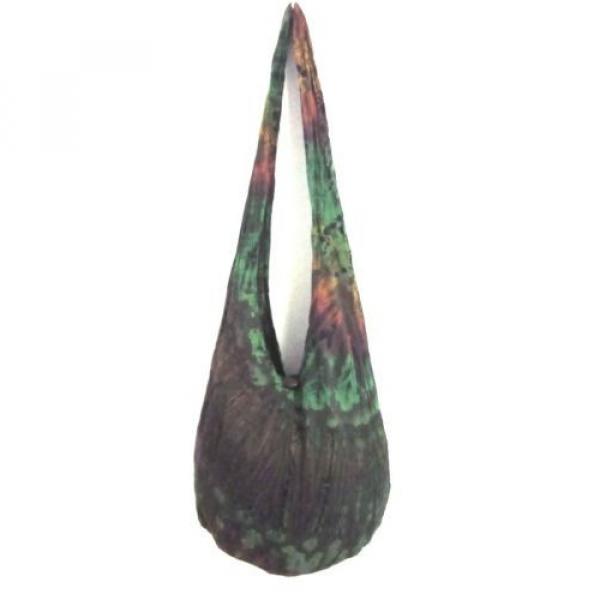 PR 16 SHOULDER BAG BEACH YOGA TIE DYE HOBO UNISEX PARTY GYPSY SHORT STRAP UNIQUE #1 image