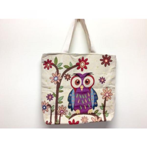 Fashion Owls Shopping Bags Women Handbag Beach Bag Tote HandBags,big Beach Bag #3 image