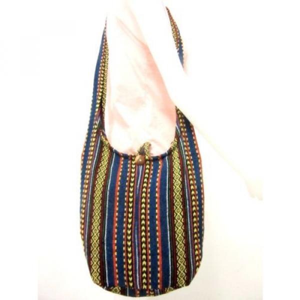 W12 SHOULDER BAG M HOBO SUMMER SLING NAGA HMONG TRIBAL HIPPIE BEACH TRIP UNISEX #5 image