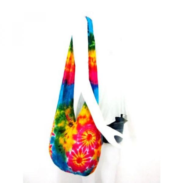 EW51 ADVENTURE SHOULDER BAG SLING TIE DYE HOBO YOUNG MEN BEACH THAI GIFT GYPSY #3 image