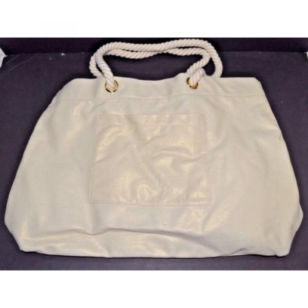 Orlane Off White Tote Beach  Bag &amp; Skin Care Samples NEW #2 image