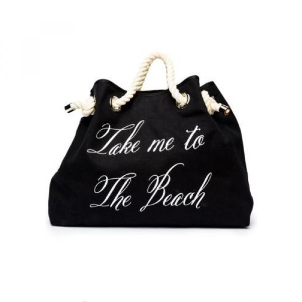 Wildfox Couture Take Me On Vacation Copa Club Reversible Beach Bag Tote #1 image